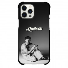 Quevedo Phone Case For iPhone Samsung Galaxy Pixel OnePlus Vivo Xiaomi Asus Sony Motorola Nokia - Quevedo Sitting Pose Greyscale