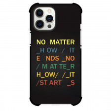 Radiohead Phone Case For iPhone Samsung Galaxy Pixel OnePlus Vivo Xiaomi Asus Sony Motorola Nokia - Radiohead Lyrics No Matter How It Ends Poster