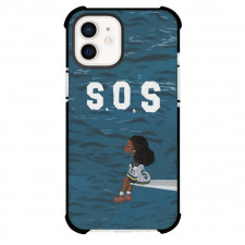 SZA Phone Case For iPhone Samsung Galaxy Pixel OnePlus Vivo Xiaomi Asus Sony Motorola Nokia - SZA SOS Cartoon Art Poster