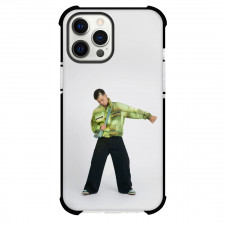 Saiko Phone Case For iPhone Samsung Galaxy Pixel OnePlus Vivo Xiaomi Asus Sony Motorola Nokia - Saiko Wearing Green Jacket White Background