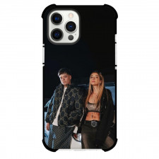 Saiko Phone Case For iPhone Samsung Galaxy Pixel OnePlus Vivo Xiaomi Asus Sony Motorola Nokia - Saiko And Lola ?ndigo Leaning On Car Seat Pose