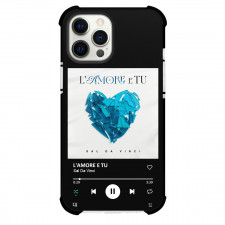 Sal Da Vinci Phone Case For iPhone Samsung Galaxy Pixel OnePlus Vivo Xiaomi Asus Sony Motorola Nokia - Sal Da Vinci L AMORE E TU Song Spotify Library Poster