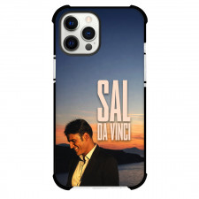 Sal Da Vinci Phone Case For iPhone Samsung Galaxy Pixel OnePlus Vivo Xiaomi Asus Sony Motorola Nokia - Sal Da Vinci On Twilight Background With Logo Poster