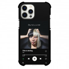 Sia Phone Case For iPhone Samsung Galaxy Pixel OnePlus Vivo Xiaomi Asus Sony Motorola Nokia - Sia This Is Acting Portrait Black Background