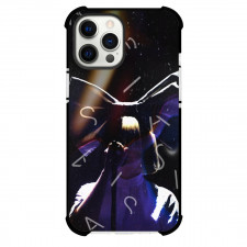 Sia Phone Case For iPhone Samsung Galaxy Pixel OnePlus Vivo Xiaomi Asus Sony Motorola Nokia - Sia Portrait Word Art Background