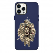 Slipknot Phone Case For iPhone Samsung Galaxy Pixel OnePlus Vivo Xiaomi Asus Sony Motorola Nokia - Skull Collage Illustration Sticker