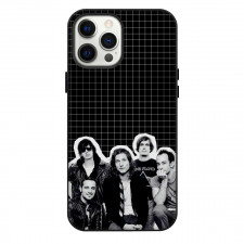 The Strokes Phone Case For iPhone Samsung Galaxy Pixel OnePlus Vivo Xiaomi Asus Sony Motorola Nokia - Black And White Portrait Grid Background