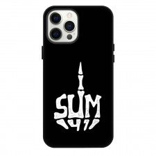 Sum-41 Phone Case For iPhone Samsung Galaxy Pixel OnePlus Vivo Xiaomi Asus Sony Motorola Nokia - Hand Bone Typography