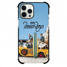 The Beach Boys Phone Case For iPhone Samsung Galaxy Pixel OnePlus Vivo Xiaomi Asus Sony Motorola Nokia - The Beach Boys Sitting In Car Beach Background