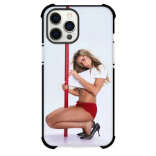 Tate McRae Phone Case For iPhone Samsung Galaxy Pixel OnePlus Vivo Xiaomi Asus Sony Motorola Nokia - Tate McRae Holding Pole Side Portrait