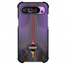 Tame Impala Phone Case For iPhone Samsung Galaxy Pixel OnePlus Vivo Xiaomi Asus Sony Motorola Nokia - Tame Impala Vintage Purple Lines Swirl with Parental Advisory Logo