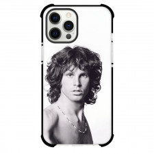 Jim Morrison Phone Case For iPhone Samsung Galaxy Pixel OnePlus Vivo Xiaomi Asus Sony Motorola Nokia - Jim Morrison Greyscale Side Portrait