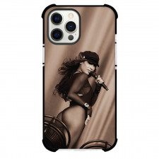 Victoria Monet Phone Case For iPhone Samsung Galaxy Pixel OnePlus Vivo Xiaomi Asus Sony Motorola Nokia - Victoria Monet Black And White On Stage Side Profile Poster