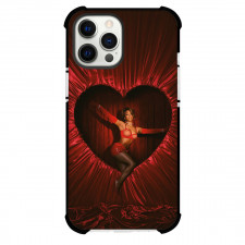 Victoria Monet Phone Case For iPhone Samsung Galaxy Pixel OnePlus Vivo Xiaomi Asus Sony Motorola Nokia - Victoria Monet Wears Red Lingerie On A Heart Set Poster