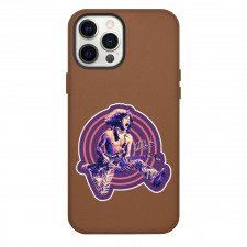 Van Halen Phone Case For iPhone Samsung Galaxy Pixel OnePlus Vivo Xiaomi Asus Sony Motorola Nokia - Jumping Guitar Portrait Sticker
