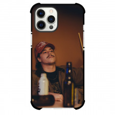 Zach John King Phone Case For iPhone Samsung Galaxy Pixel OnePlus Vivo Xiaomi Asus Sony Motorola Nokia - Zach John King Sits Behind The Bottles Poster