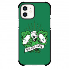 Popeye Phone Case For iPhone Samsung Galaxy Pixel OnePlus Vivo Xiaomi Asus Sony Motorola Nokia - Popeye Go Vegan Power Green Art