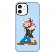 Popeye Phone Case For iPhone Samsung Galaxy Pixel OnePlus Vivo Xiaomi Asus Sony Motorola Nokia - Popeye Kissed Bye Olive Cartoon Art