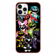 Poppy Play Time Phone Case For iPhone Samsung Galaxy Pixel OnePlus Vivo Xiaomi Asus Sony Motorola Nokia - Characters Fierce Portrait Collage On Black Background