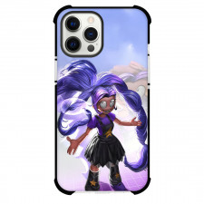 Poppy Playtime Lily Lovebraids Phone Case For iPhone Samsung Galaxy Pixel OnePlus Vivo Xiaomi Asus Sony Motorola Nokia - Lily Lovebraids Standing With Long Purple Hair Poster