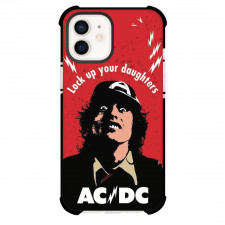 ACDC Phone Case For iPhone Samsung Galaxy Pixel OnePlus Vivo Xiaomi Asus Sony Motorola Nokia - ACDC Lock Up Your Daughters Illustration Art Vintage Poster