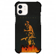 ACDC Phone Case For iPhone Samsung Galaxy Pixel OnePlus Vivo Xiaomi Asus Sony Motorola Nokia - ACDC Bon Fire Retro Art Poster