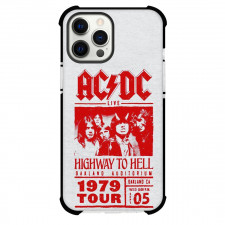 ACDC Phone Case For iPhone Samsung Galaxy Pixel OnePlus Vivo Xiaomi Asus Sony Motorola Nokia - ACDC Live Highway To Hell 1979 Concert Poster
