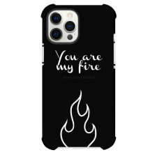 Backstreet Boys Phone Case For iPhone Samsung Galaxy Pixel OnePlus Vivo Xiaomi Asus Sony Motorola Nokia - Backstreet Boys Lyrics You Are My Fire Minimalist Art