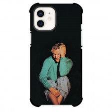 Backstreet Boys Nick Carter Phone Case For iPhone Samsung Galaxy Pixel OnePlus Vivo Xiaomi Asus Sony Motorola Nokia - Nick Carter Sitting On Dark Background