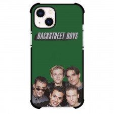 Backstreet Boys Phone Case For iPhone Samsung Galaxy Pixel OnePlus Vivo Xiaomi Asus Sony Motorola Nokia - Backstreet Boys Portrait On Green Background