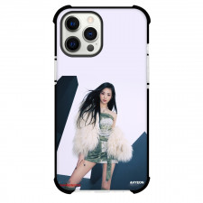 Baby Monster Ahyeon Phone Case For iPhone Samsung Galaxy Pixel OnePlus Vivo Xiaomi Asus Sony Motorola Nokia - Ahyeon Portrait Pink Blue Background