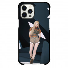 Baby Monster Rami Phone Case For iPhone Samsung Galaxy Pixel OnePlus Vivo Xiaomi Asus Sony Motorola Nokia - Rami Portrait Black And White Background