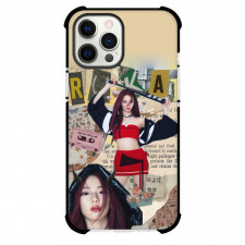 Baby Monster Ruka Phone Case For iPhone Samsung Galaxy Pixel OnePlus Vivo Xiaomi Asus Sony Motorola Nokia - Ruka Collage Newspaper Background
