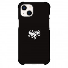 Biggie Smalls Phone Case For iPhone Samsung Galaxy Pixel OnePlus Vivo Xiaomi Asus Sony Motorola Nokia - Biggie Smalls Lettering Logo Design On Black Background