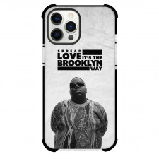 Biggie Smalls Phone Case For iPhone Samsung Galaxy Pixel OnePlus Vivo Xiaomi Asus Sony Motorola Nokia - Biggie Smalls Spread Love Its The Brookyn Way Graysacle Poster