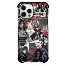 Bon Jovi Phone Case For iPhone Samsung Galaxy Pixel OnePlus Vivo Xiaomi Asus Sony Motorola Nokia - Bon Jovi Grayscale Retro Collage Poster