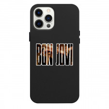 Bon Jovi Phone Case For iPhone Samsung Galaxy Pixel OnePlus Vivo Xiaomi Asus Sony Motorola Nokia - Bon Jovi Group Member Photo In Text Logo Sticker