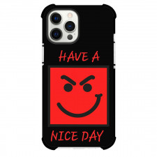 Bon Jovi Phone Case For iPhone Samsung Galaxy Pixel OnePlus Vivo Xiaomi Asus Sony Motorola Nokia - Bon Jovi Have A Nice Day Red Emoji Sticker On Black Background
