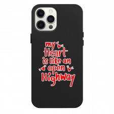 Bon Jovi Phone Case For iPhone Samsung Galaxy Pixel OnePlus Vivo Xiaomi Asus Sony Motorola Nokia - Bon Jovi My Heart Is Like Red Typography Sticker