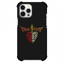 Bon Jovi Phone Case For iPhone Samsung Galaxy Pixel OnePlus Vivo Xiaomi Asus Sony Motorola Nokia - Bon Jovi Song Lyric Word Art On Black Background