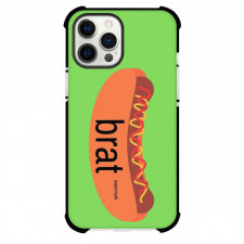 Charli XCX Phone Case For iPhone Samsung Galaxy Pixel OnePlus Vivo Xiaomi Asus Sony Motorola Nokia - Brat On Hotdog Vector Art