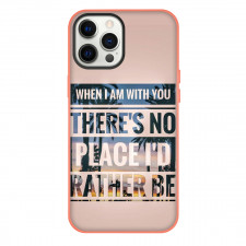 Popstar Clean Bandit Phone Case For iPhone Samsung Galaxy Pixel OnePlus Vivo Xiaomi Asus Sony Motorola Nokia - Peach Word Art