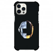 Daft Punk Phone Case For iPhone Samsung Galaxy Pixel OnePlus Vivo Xiaomi Asus Sony Motorola Nokia - Daft Punk Hemet On Black Background