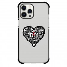 Depeche Mode Phone Case For iPhone Samsung Galaxy Pixel OnePlus Vivo Xiaomi Asus Sony Motorola Nokia - Depeche Mode Heart Shape Collage Sticker