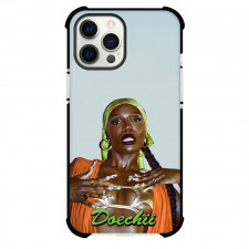 Deochii Phone Case For iPhone Samsung Galaxy Pixel OnePlus Vivo Xiaomi Asus Sony Motorola Nokia - Doechii Showing Manicure Green Text