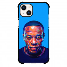 Dr Dre Phone Case For iPhone Samsung Galaxy Pixel OnePlus Vivo Xiaomi Asus Sony Motorola Nokia - Dr Dre Wpap Art On Blue Background