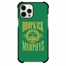 Dropkick Murphys Phone Case For iPhone Samsung Galaxy Pixel OnePlus Vivo Xiaomi Asus Sony Motorola Nokia - Dropkick Murphys Vintage Word Art On Green Background
