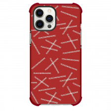 G Dragon Phone Case For iPhone Samsung Galaxy Pixel OnePlus Vivo Xiaomi Asus Sony Motorola Nokia - Peace Minus One Pattern On Red Background