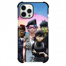 Gorillaz Phone Case For iPhone Samsung Galaxy Pixel OnePlus Vivo Xiaomi Asus Sony Motorola Nokia - Gorillaz Band Members At The Beach Illustration Art Poster