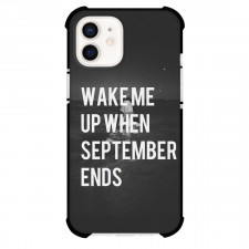 Green Day Phone Case For iPhone Samsung Galaxy Pixel OnePlus Vivo Xiaomi Asus Sony Motorola Nokia - Green Day Wake Me Up When September Ends Poster
